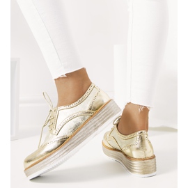 Gold Menard women's shoes golden 2