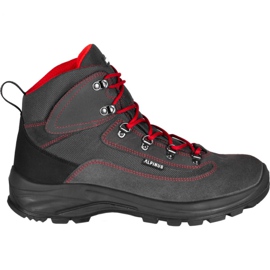 Alpinus Brahmatal High Active GR43321 trekking shoes red grey 3
