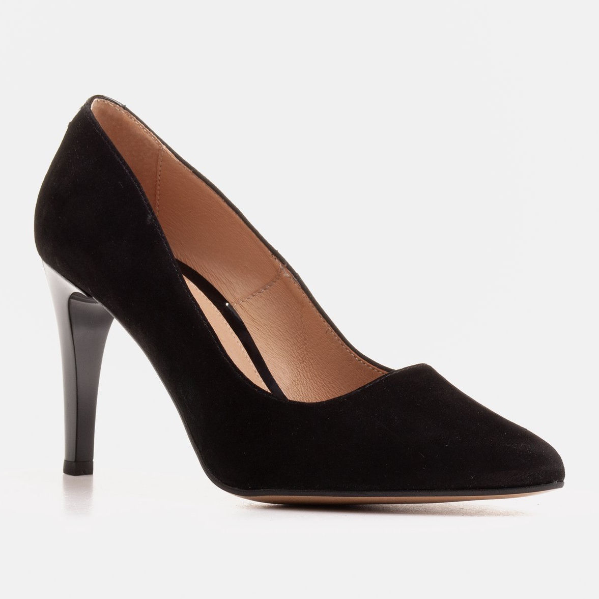 Natural Pumps - Pointed-Toe Pumps - Suede Pumps - Block Heels - Lulus