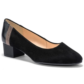 Marco Shoes Comfortable low-heeled pumps black 1