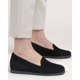 Marco Shoes Comfortable 1595P low shoes on the wedge black 1
