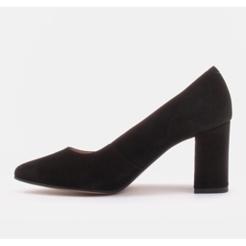 Marco Shoes Black 1066P pumps with a heel 2