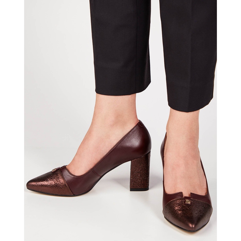 Marco Shoes Marco 1411P women's pumps red multicolored 1