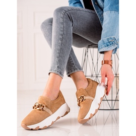 W. Potocki Potocki Suede Sneakers beige 1