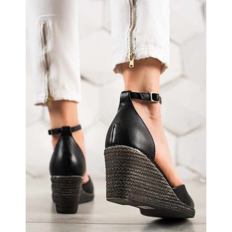 W. Potocki Sandals Pumps On Koturnie Potocki black 1