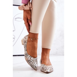 Women's Ballerinas Laura Messi Leather Golden 2193 multicolored 1 Women's Ballerinas Laura Messi Leather Golden 2193 multicolored 1