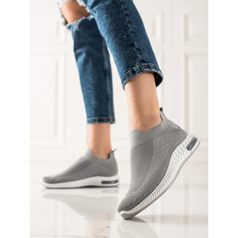 Goodin Classic Slip-On Sneakers grey 1