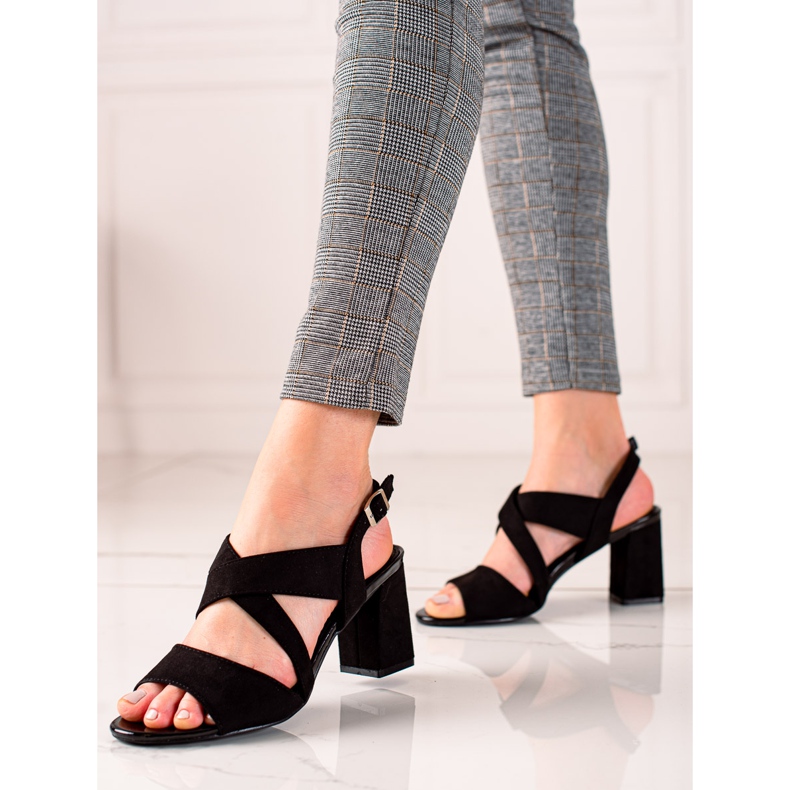 VINCEZA High Heel Sandals black 1