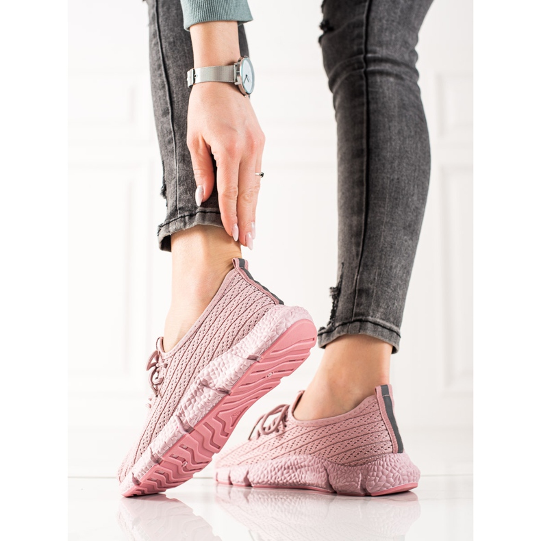 TRENDI Pink Sport Shoes 1 TRENDI Pink Sport Shoes 1