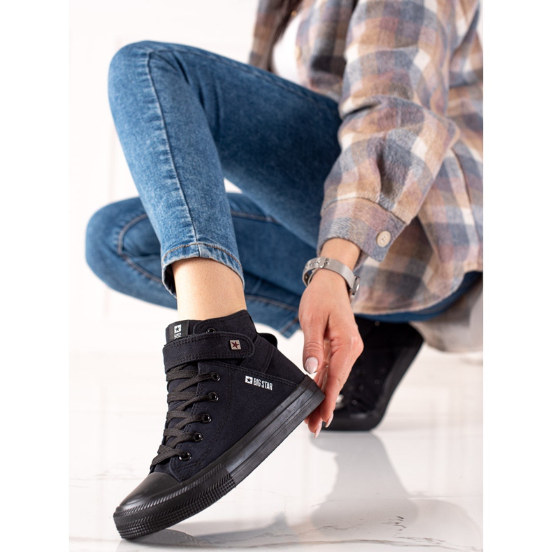 High Sneakers Big Star FF274578 black 1