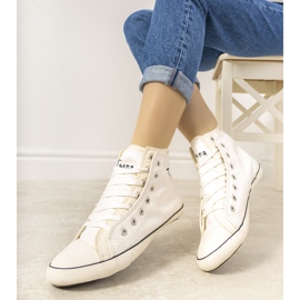 # damaged # Torna women's white ankle sneakers # DAMAGED # 1 # damaged # Torna women's white ankle sneakers # DAMAGED # 1