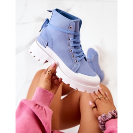 PS1 Faithfull Blue Tied Boots 1