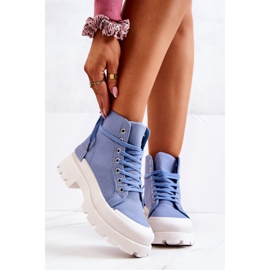 PS1 Faithfull Blue Tied Boots 2 PS1 Faithfull Blue Tied Boots 2