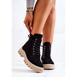 PS1 Suede Boots Tied Black Hurricane 2