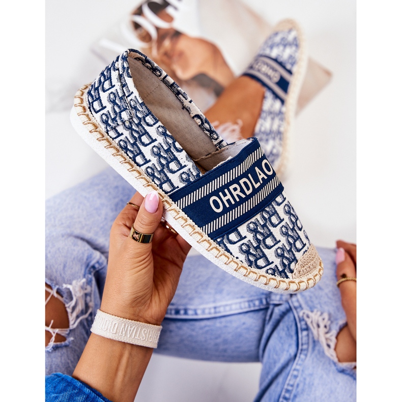 Classic Blue Warm Time Espadrilles white 1