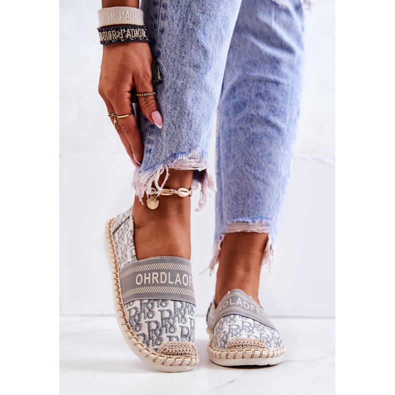 PS1 Classic Gray Espadrilles Warm Time beige grey 2