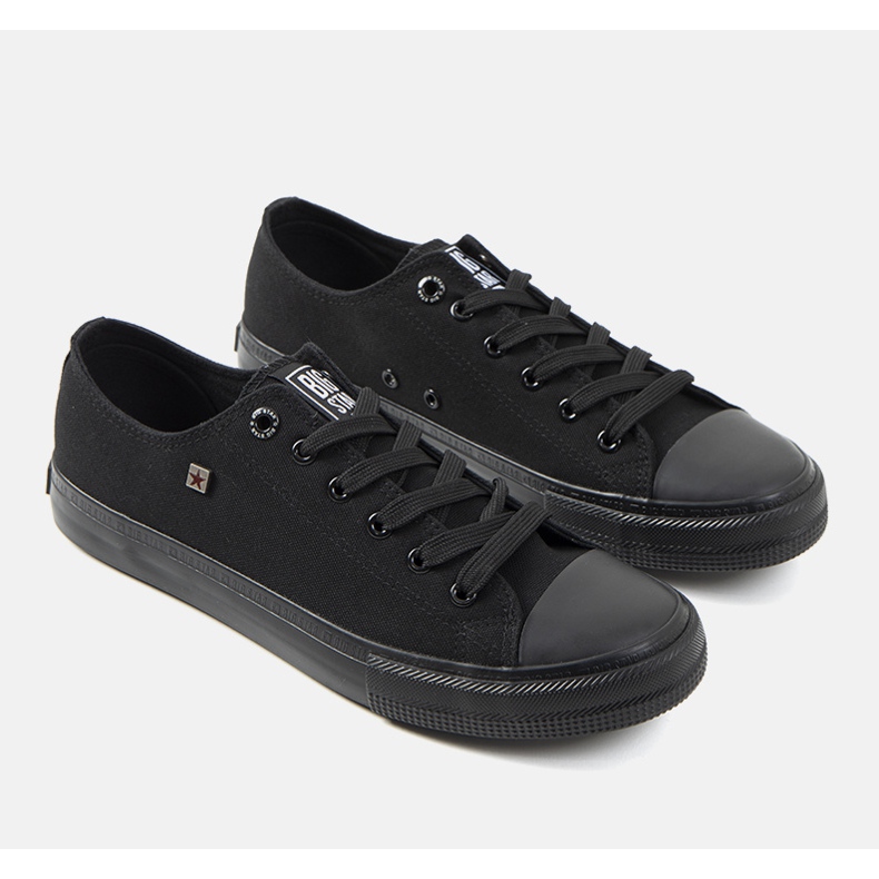 Big Star black men's sneakers DD174009 1 Big Star black men's sneakers DD174009 1