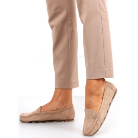 Women's Sekue Khaki loafers beige 1