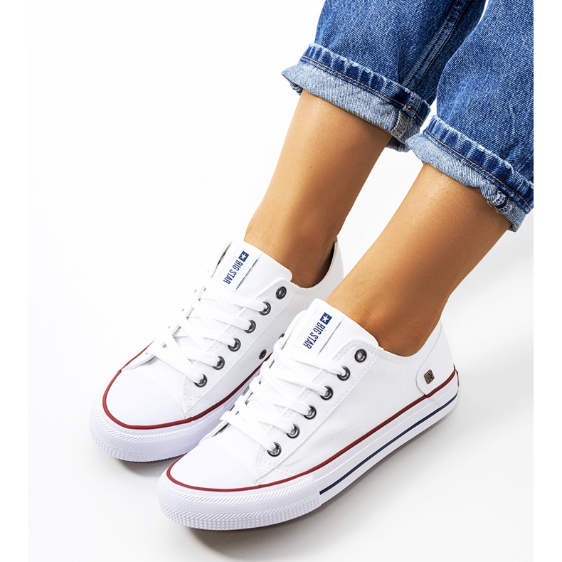 Big Star classic white Elise sneakers 1 Big Star classic white Elise sneakers 1