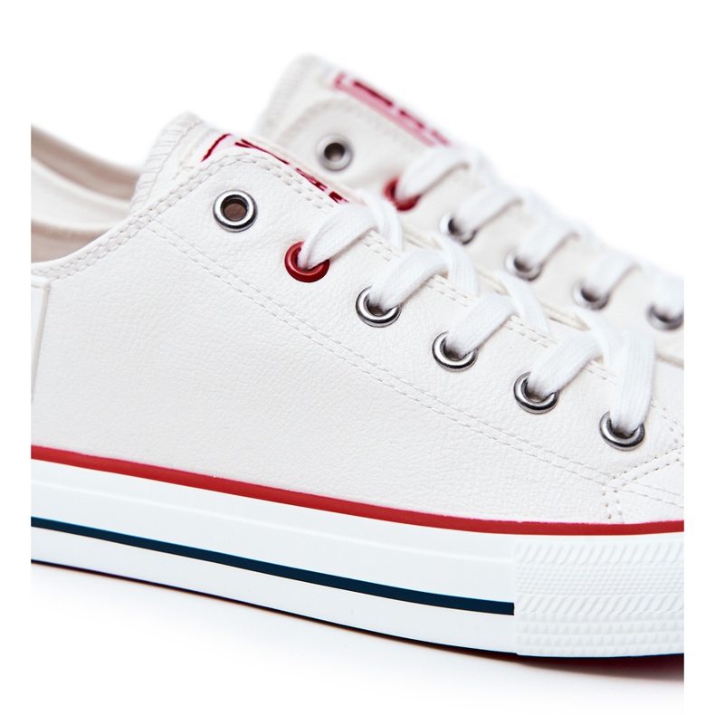 Men's Leather Sneakers Big Star JJ174069 White 1 Men's Leather Sneakers Big Star JJ174069 White 1