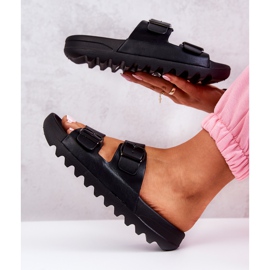 PS1 Rubber Slippers On The Black Westie Platform 1