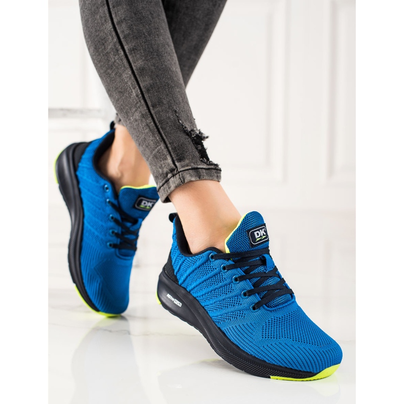 DK blue sports shoes 2