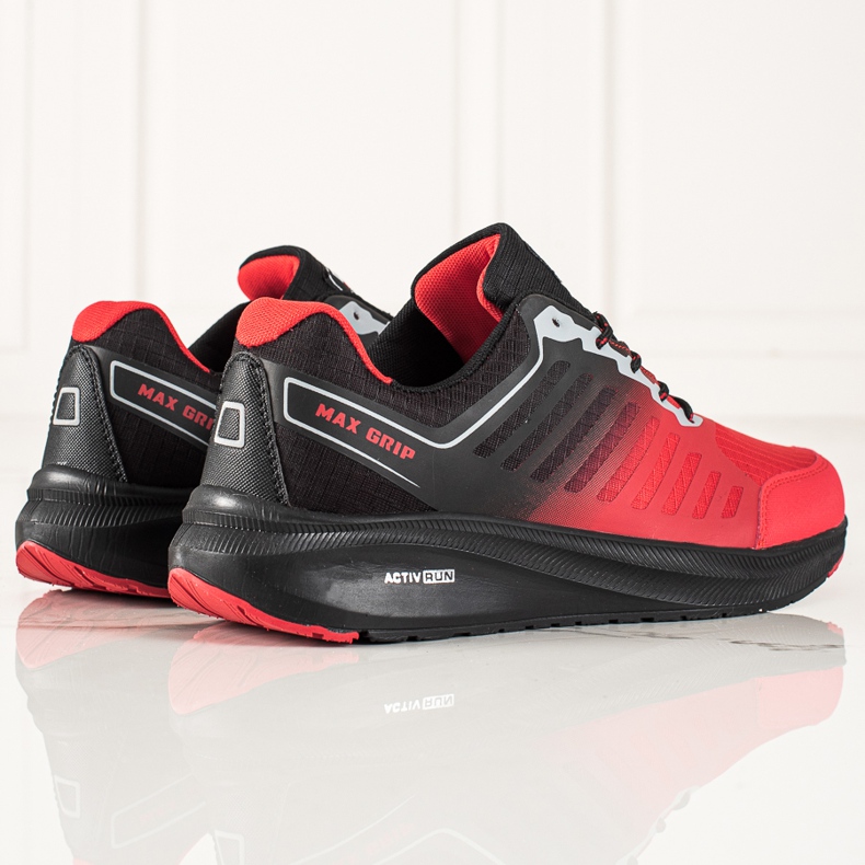 DK Men's Sport Shoes On The Platform black red 1 DK Men's Sport Shoes On The Platform black red 1