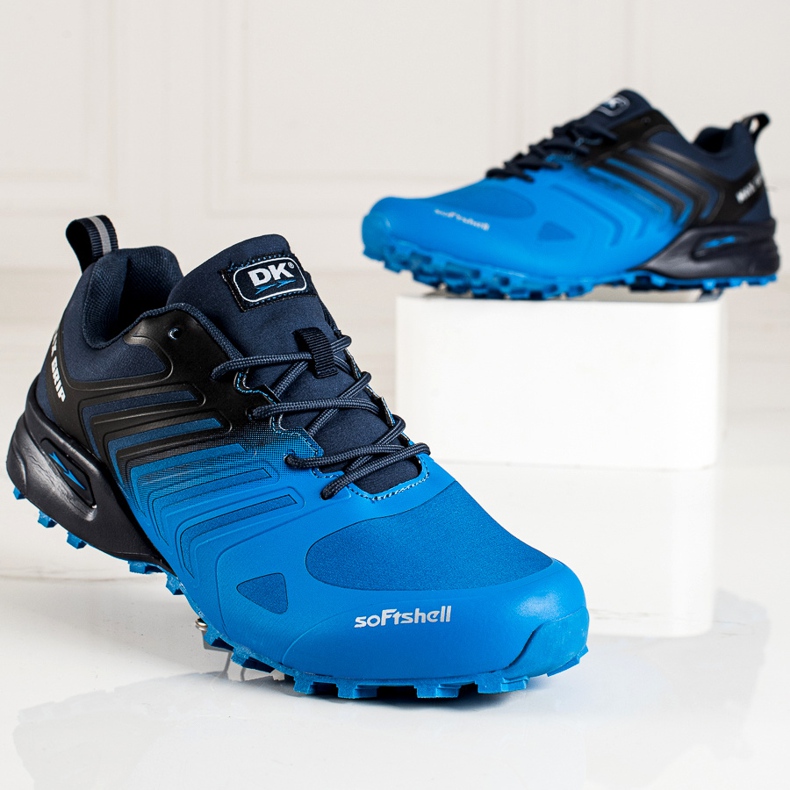 DK trekking shoes black blue 1
