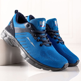 DK Blue Trekking Shoes black 1