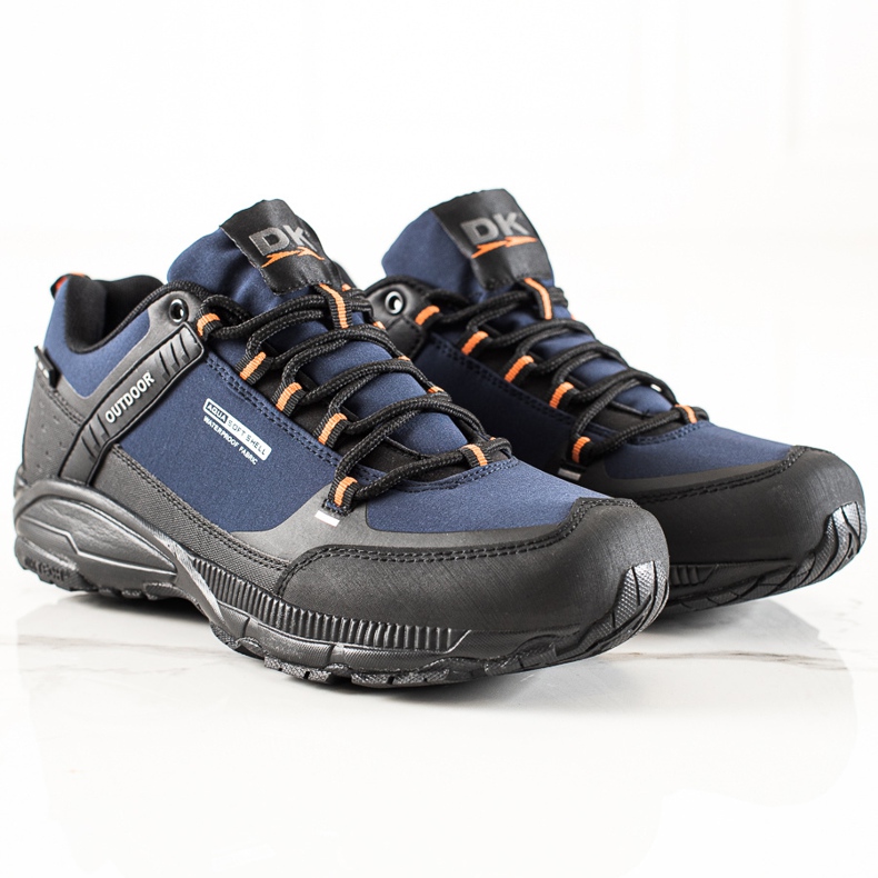 Men's Trekking Shoes DK black navy blue 1