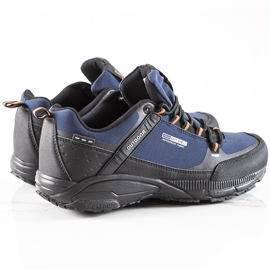 Men's Trekking Shoes DK black navy blue 2