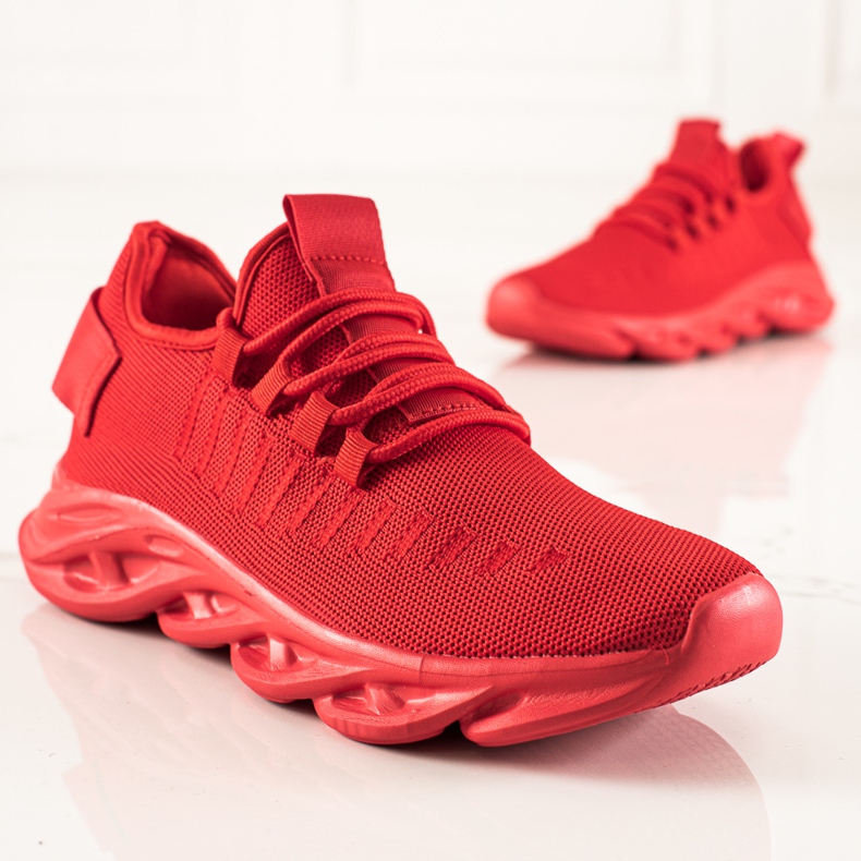 TRENDI Fashionable men's sports shoes red 1 TRENDI Fashionable men's sports shoes red 1