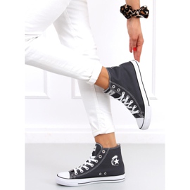 Ingi DK.GRAY high-top sneakers grey 1