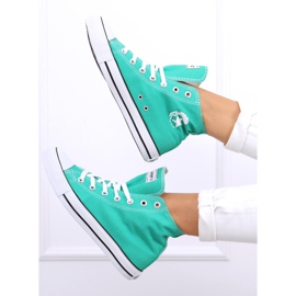 Inga L.GREEN ankle-high sneakers 2