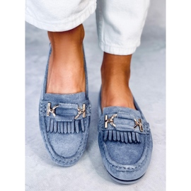 Leif Blue women's loafers 1 Leif Blue women's loafers 1