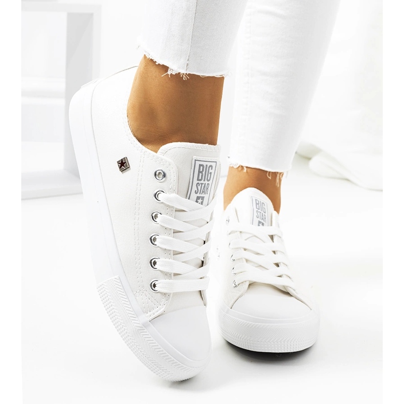 White Big Star women's sneakers V274869 1