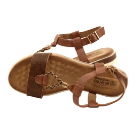 Evento brown women's sandals 21SD14-3545 4 Evento brown women's sandals 21SD14-3545 4