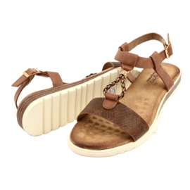 Evento brown women's sandals 21SD14-3545 3 Evento brown women's sandals 21SD14-3545 3