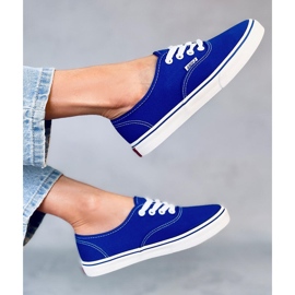 Women's Aura Blue sneakers 1