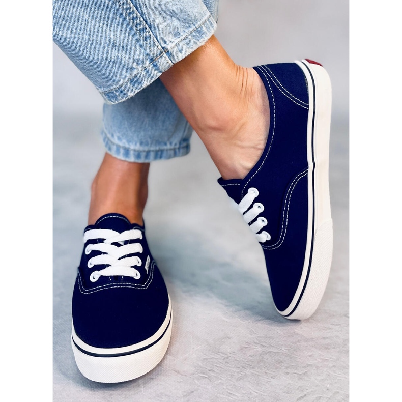 Women's Aura DK.BLUE sneakers navy blue 1