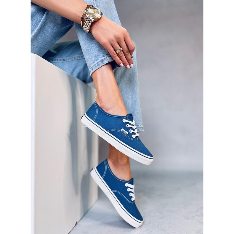Women's Aura M.GREEN sneakers blue 2