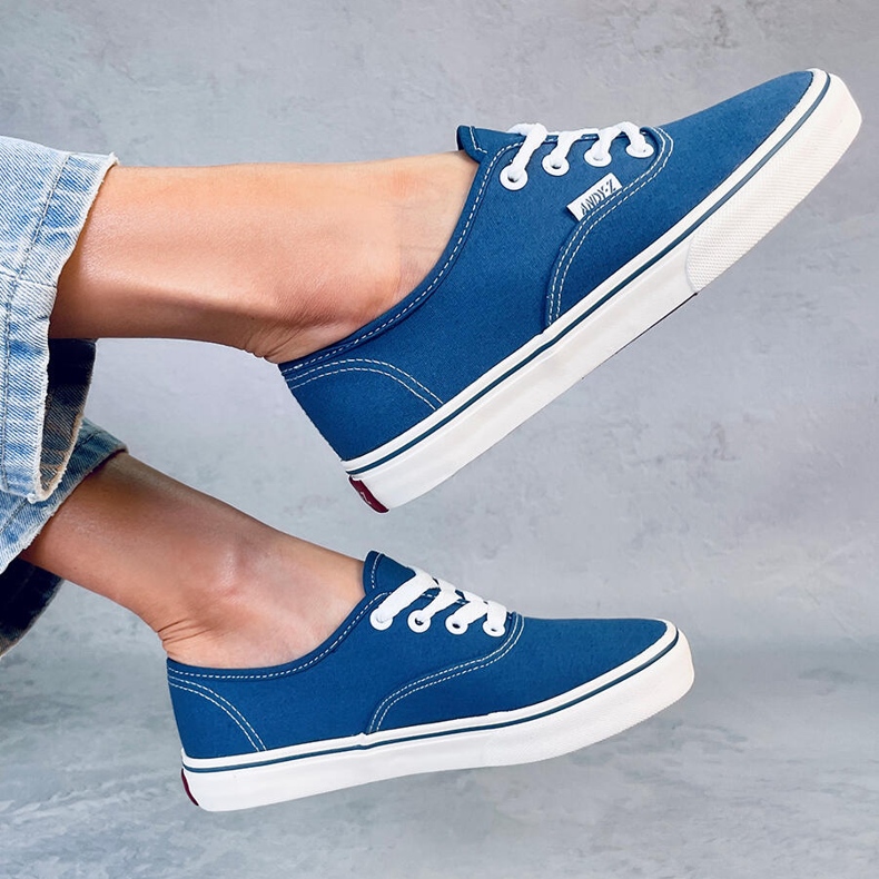 Women's Aura M.GREEN sneakers blue 1