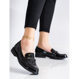 TRENDI Elegant lacquered shoes black 2