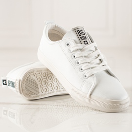 Women's Big Star Sneakers JJ274311 white 1