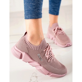Women's Sneakers Big Star JJ274266 pink 1 Women's Sneakers Big Star JJ274266 pink 1