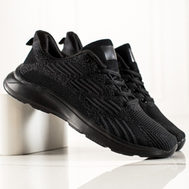 TRENDI Classic Black Sport Shoes 2