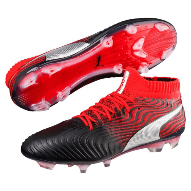 Football boots Puma One 18.1 Syn Fg M 104869 01 multicolored black 1