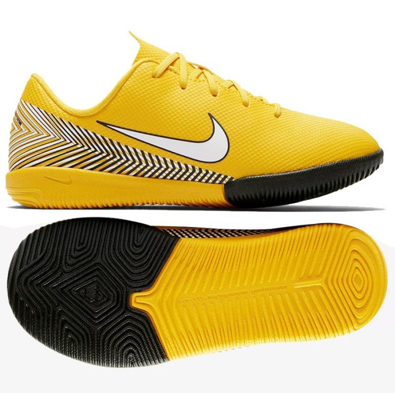 Indoor shoes Nike Mercurial Vapor 12 Academy Neymar Ic Jr AO2899-710 yellow yellow 1