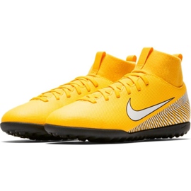 Nike Mercurial Superfly 6 Club Neymar Tf Jr AO2894-710 football shoes multicolored yellows 1