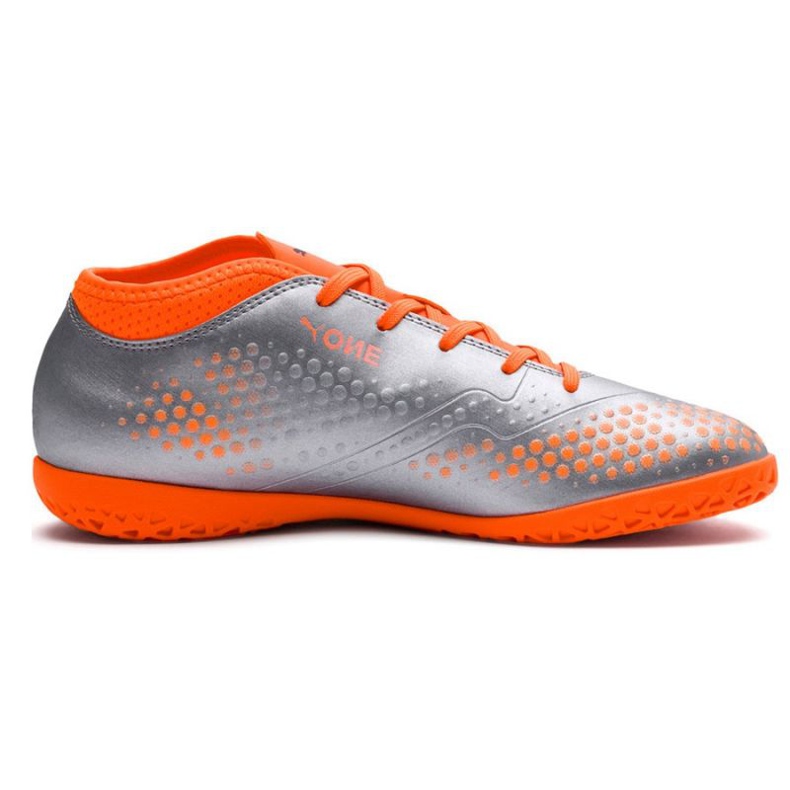 Indoor shoes Puma One 4 Syn It Jr 104783 01 multicolored silver 1